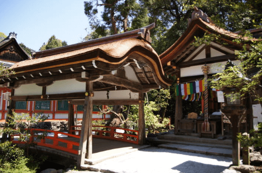 京都　賀茂別雷神社の片岡社