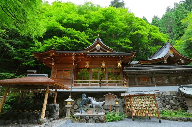 京都　貴船神社の画像